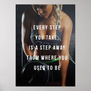 Workout Motivierend Poster