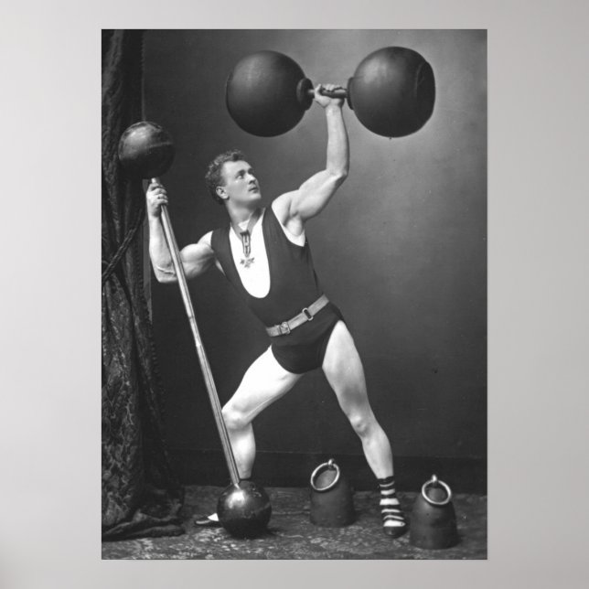 Workout Motivierend Poster (Vorne)