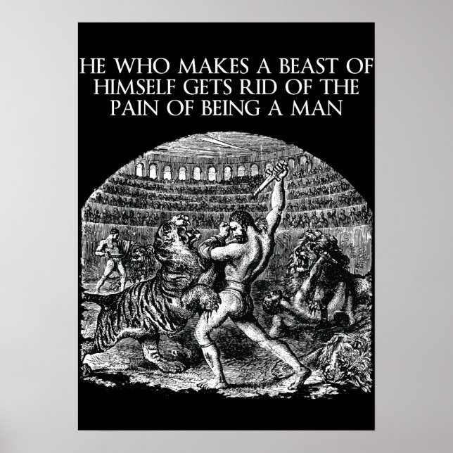 Workout Motivierend Poster (Vorne)