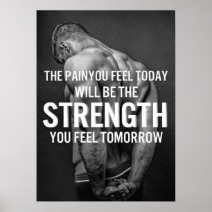 Workout Motivierend Poster