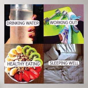 Workout Motivierend Poster