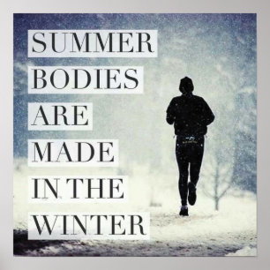 Workout Motivierend Poster