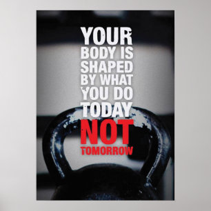 Workout Motivierend Poster