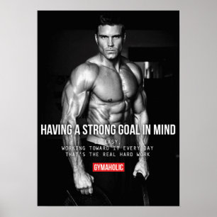 Workout Motivierend Poster