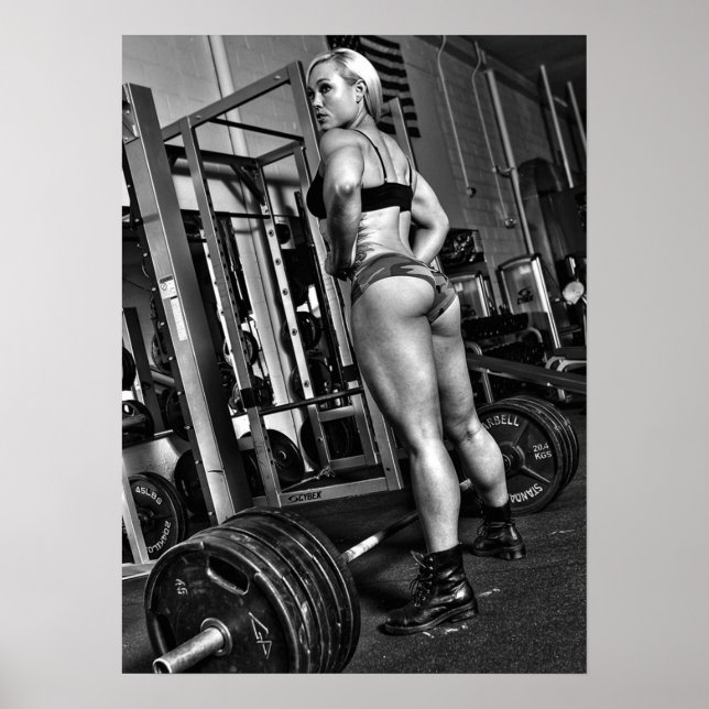 Workout Motivierend Poster (Vorne)