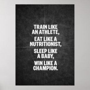 Workout Motivierend Poster