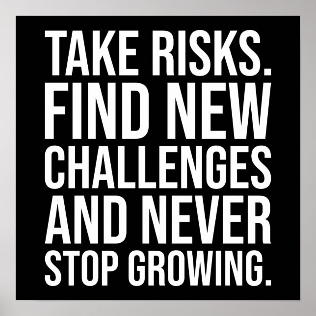 Workout Motivierend Poster (Vorne)