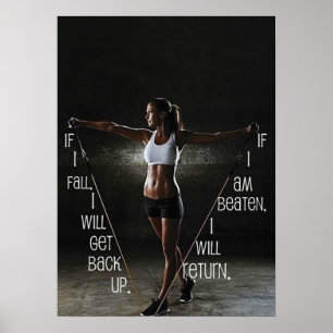 Workout Motivierend Poster
