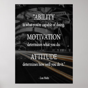 Workout Motivierend Poster