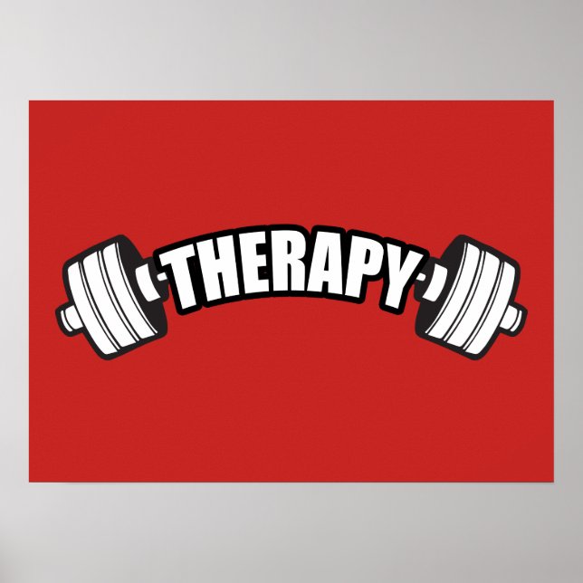 Workout Motivierend Poster (Vorne)