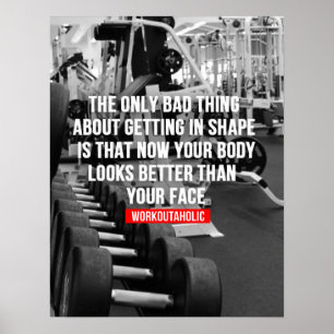 Workout Motivierend Poster