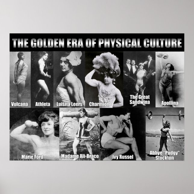 Workout Motivierend Poster (Vorne)