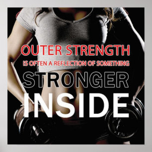 Workout Motivierend Poster