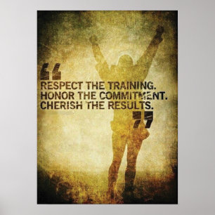 Workout Motivierend Poster