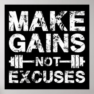 Workout Motivierend Poster