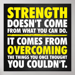 Workout Motivierend Poster