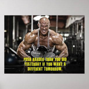 Workout Motivierend Poster