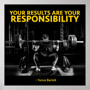 Workout Motivierend Poster