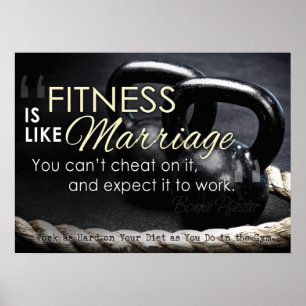 Workout Motivierend Poster