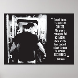 Workout Motivierend Poster