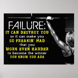Workout Motivierend Poster