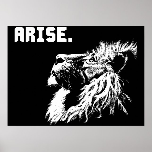 Workout Motivierend Poster (Vorne)