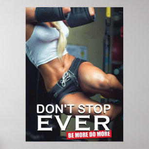 Workout Motivierend Poster