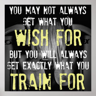 Workout Motivierend Poster