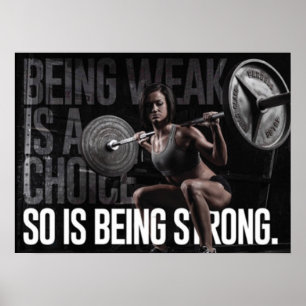 Workout Motivierend Poster