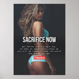 Workout Motivierend Poster