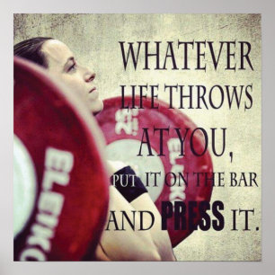 Workout Motivierend Poster