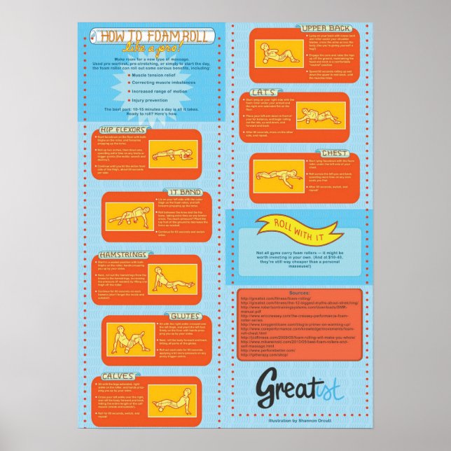 Workout Motivierend Poster (Vorne)