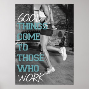 Workout Motivierend Poster