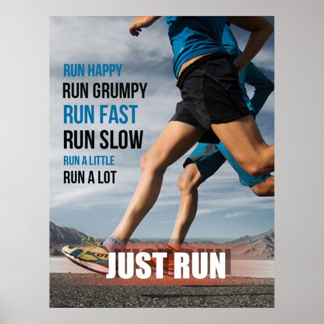 Workout Motivierend Poster (Vorne)