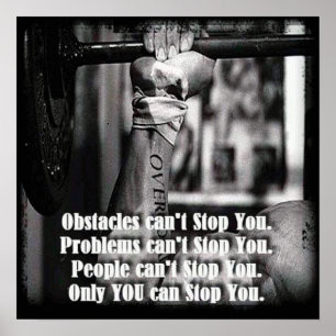 Workout Motivierend Poster