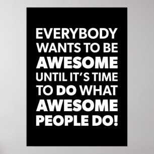 Workout Motivierend Poster