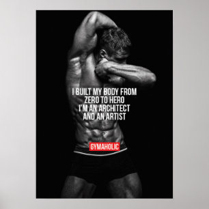 Workout Motivierend Poster