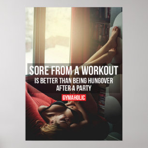 Workout Motivierend Poster