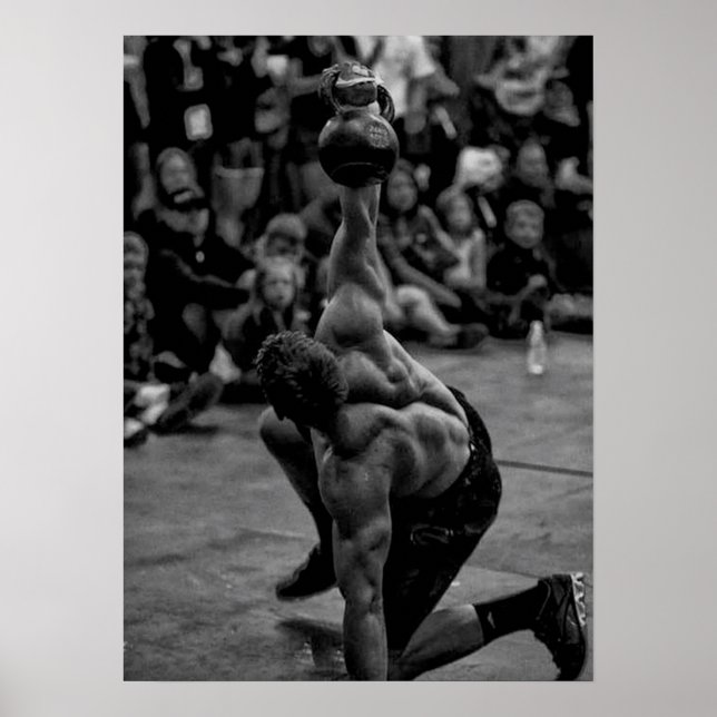 Workout Motivierend Poster (Vorne)