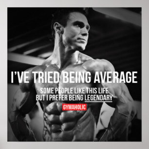 Workout Motivierend Poster