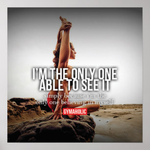 Workout Motivierend Poster