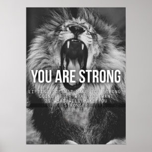 Workout Motivierend Poster