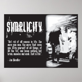 Workout Motivierend Poster