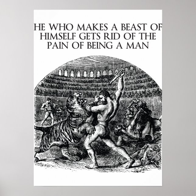 Workout Motivierend Poster (Vorne)