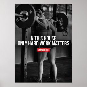 Workout Motivierend Poster
