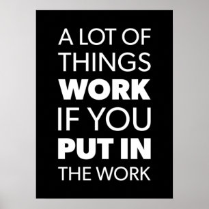 Workout Motivierend Poster