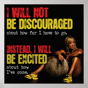 Workout Motivierend Poster