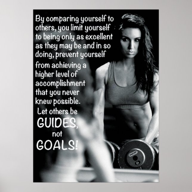 Workout Motivierend Poster (Vorne)