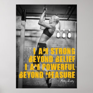 Workout Motivierend Poster