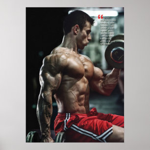 Workout Motivierend Poster